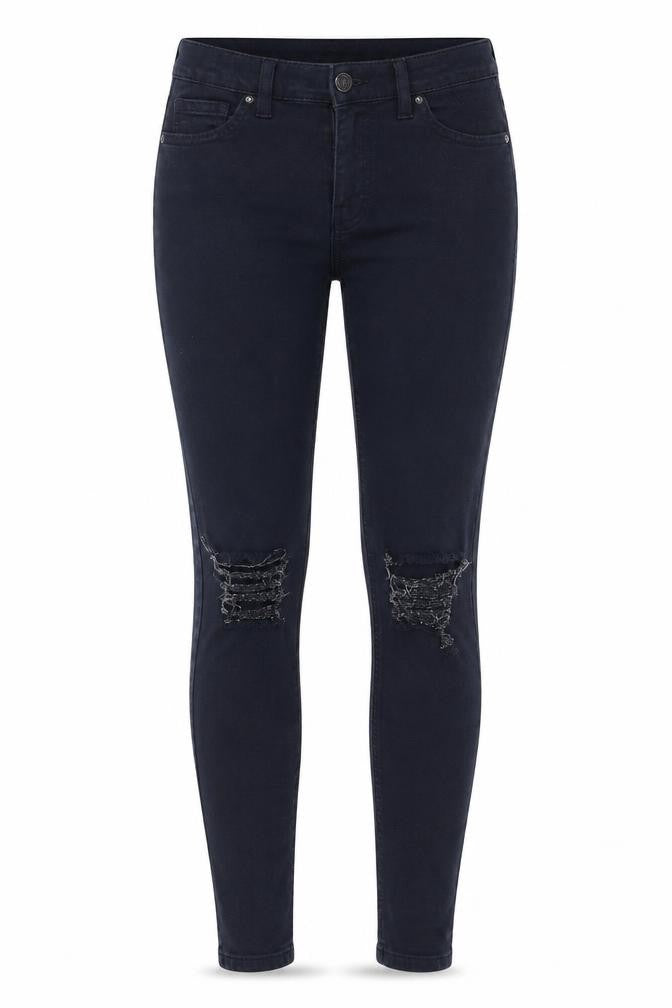 Topshop Womens Black   Skinny Jeans Size 26 L32 in