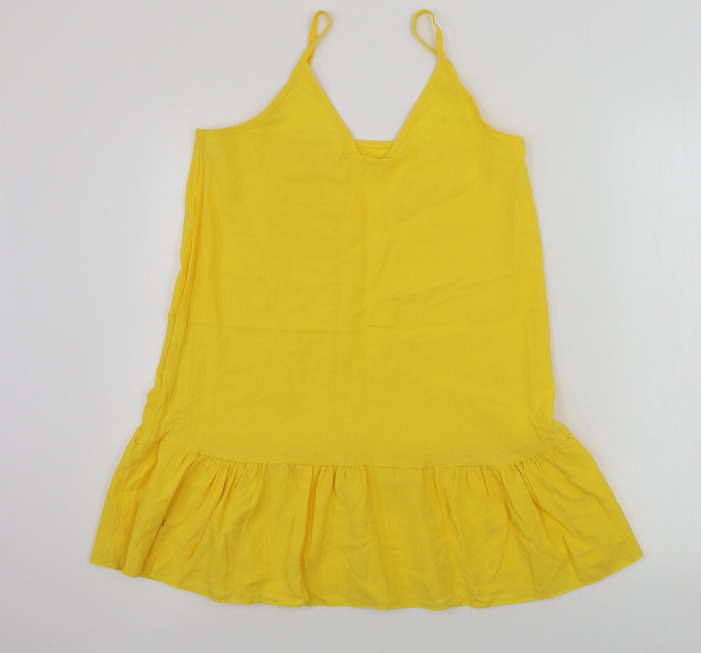 Preworn  Womens Yellow   Basic Blouse Size M