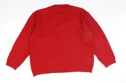 Berkertex Womens Red   Pullover Jumper Size 18