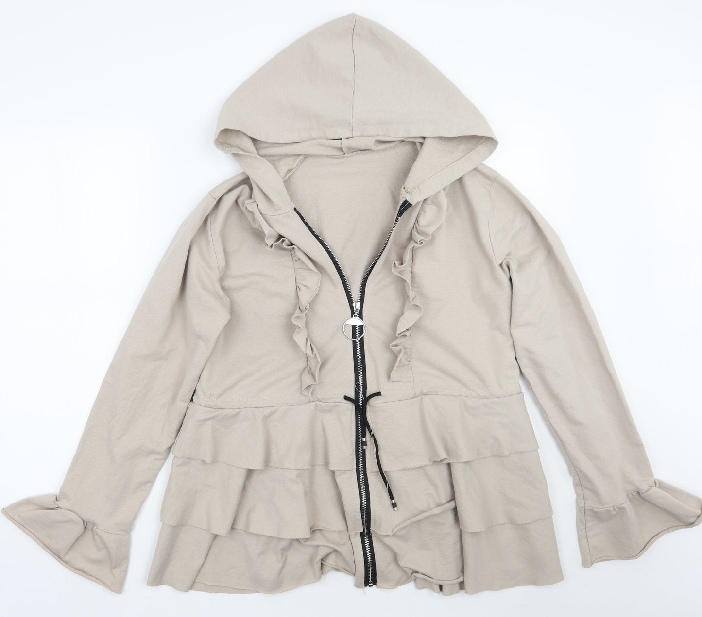 Preworn Womens Beige   Jacket Coat One Size