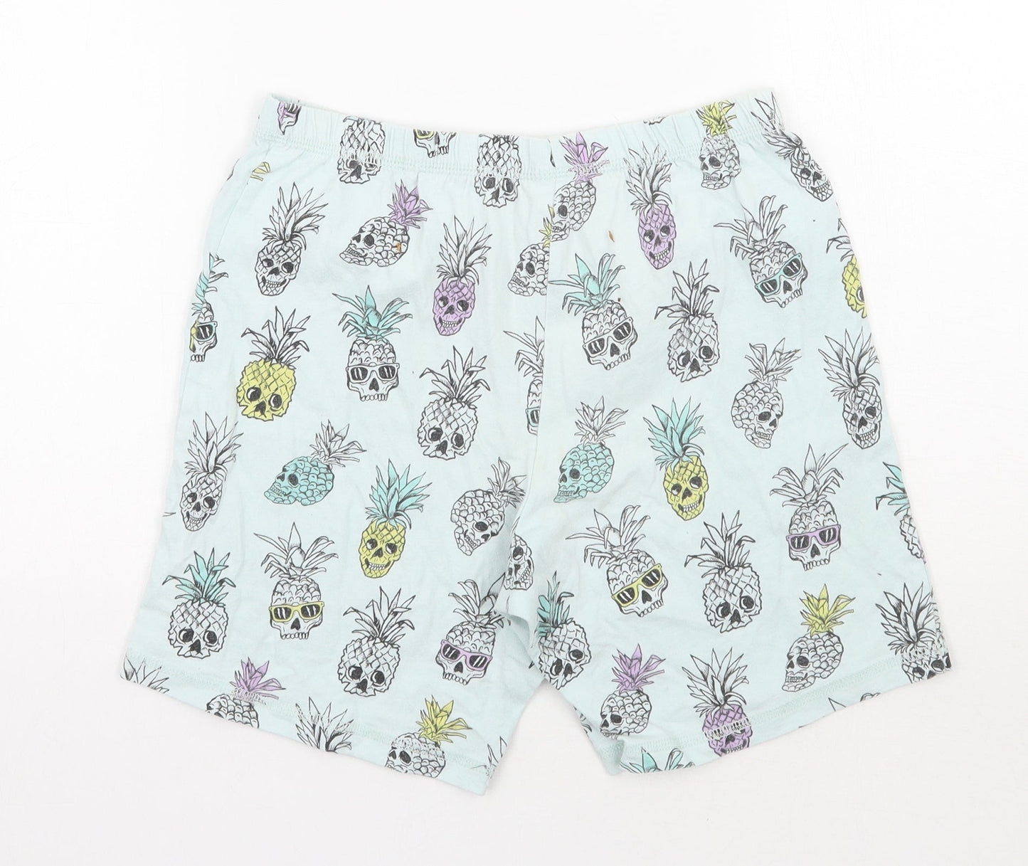 NEXT Boys Green Geometric  Sweat Shorts Size 9 Years