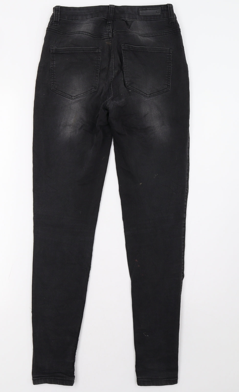 Pieces Womens Black   Skinny Jeans Size 8 L32 in