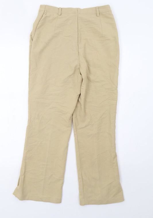 Preworn Womens Beige   Trousers  Size 8 L26 in