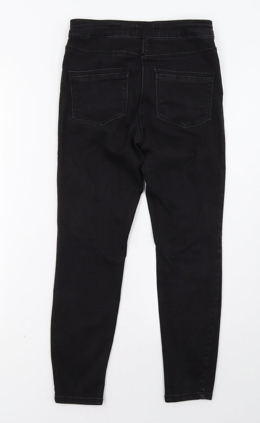 Matalan Womens Black   Skinny Jeans Size 8 L27 in
