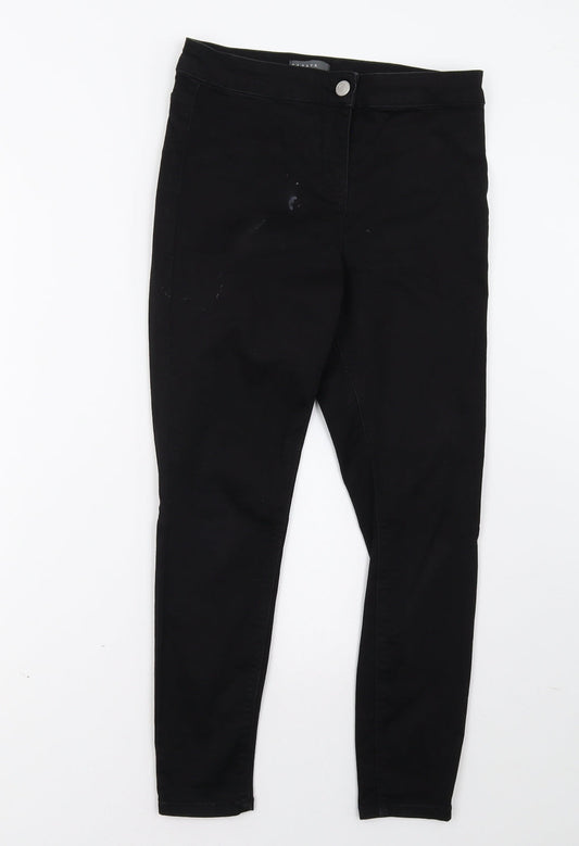 Matalan Womens Black   Skinny Jeans Size 10 L28 in
