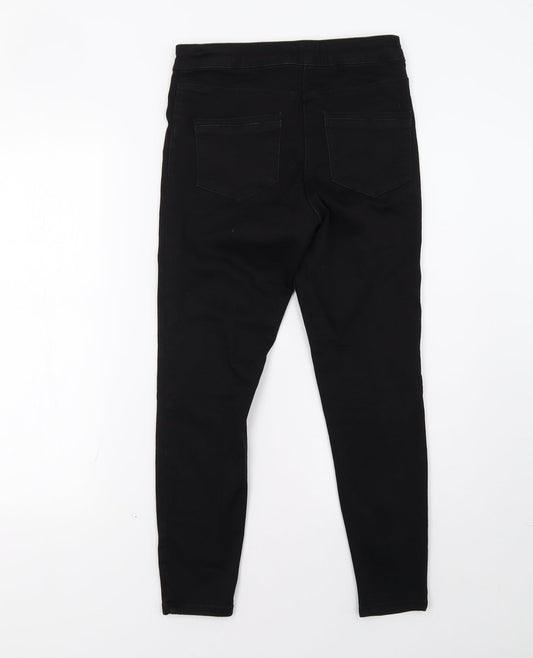 Matalan Womens Black   Skinny Jeans Size 10 L28 in