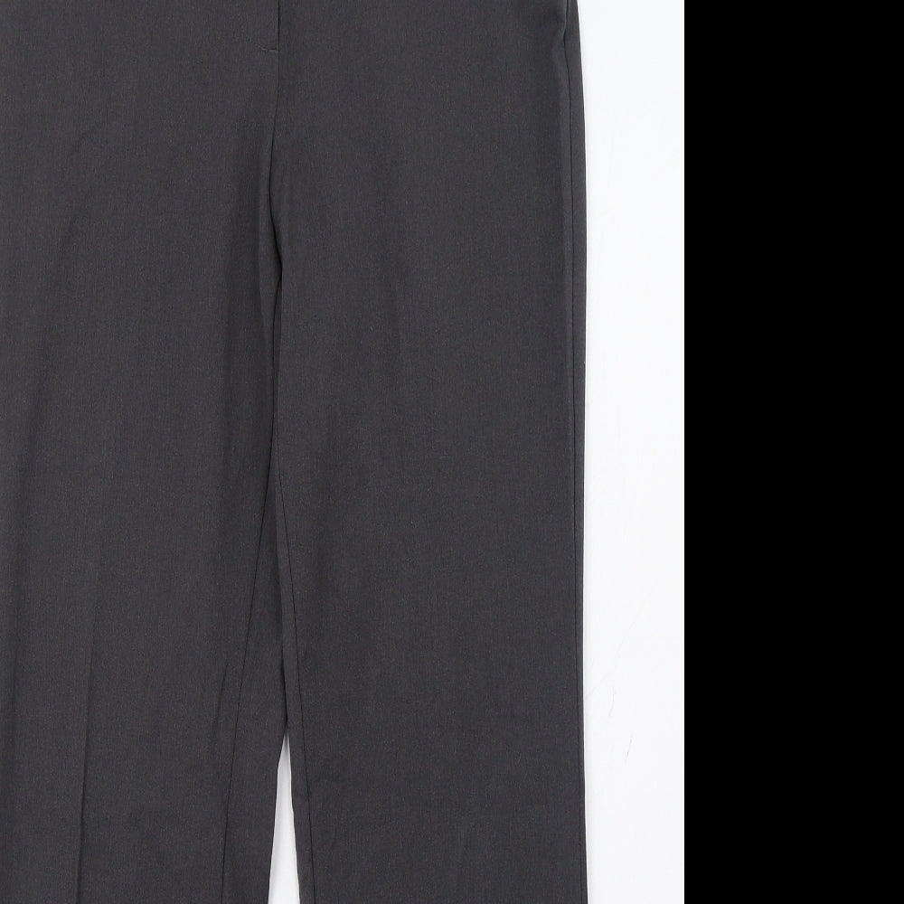 Marks and Spencer Womens Grey   Trousers  Size 6 L31 in