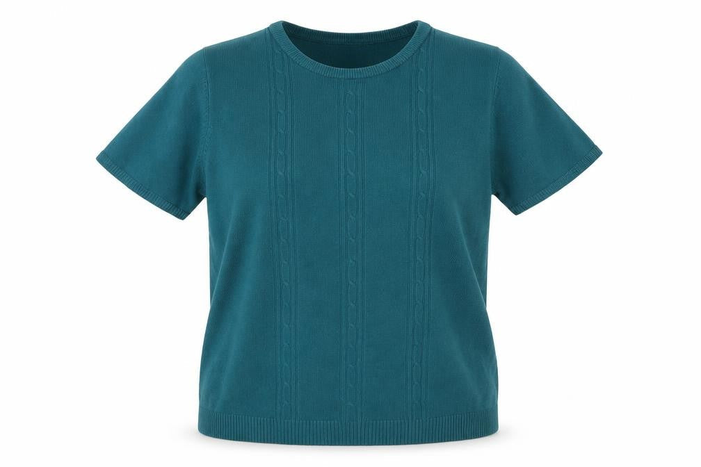 pure & natural Womens Green   Basic Blouse Size 14