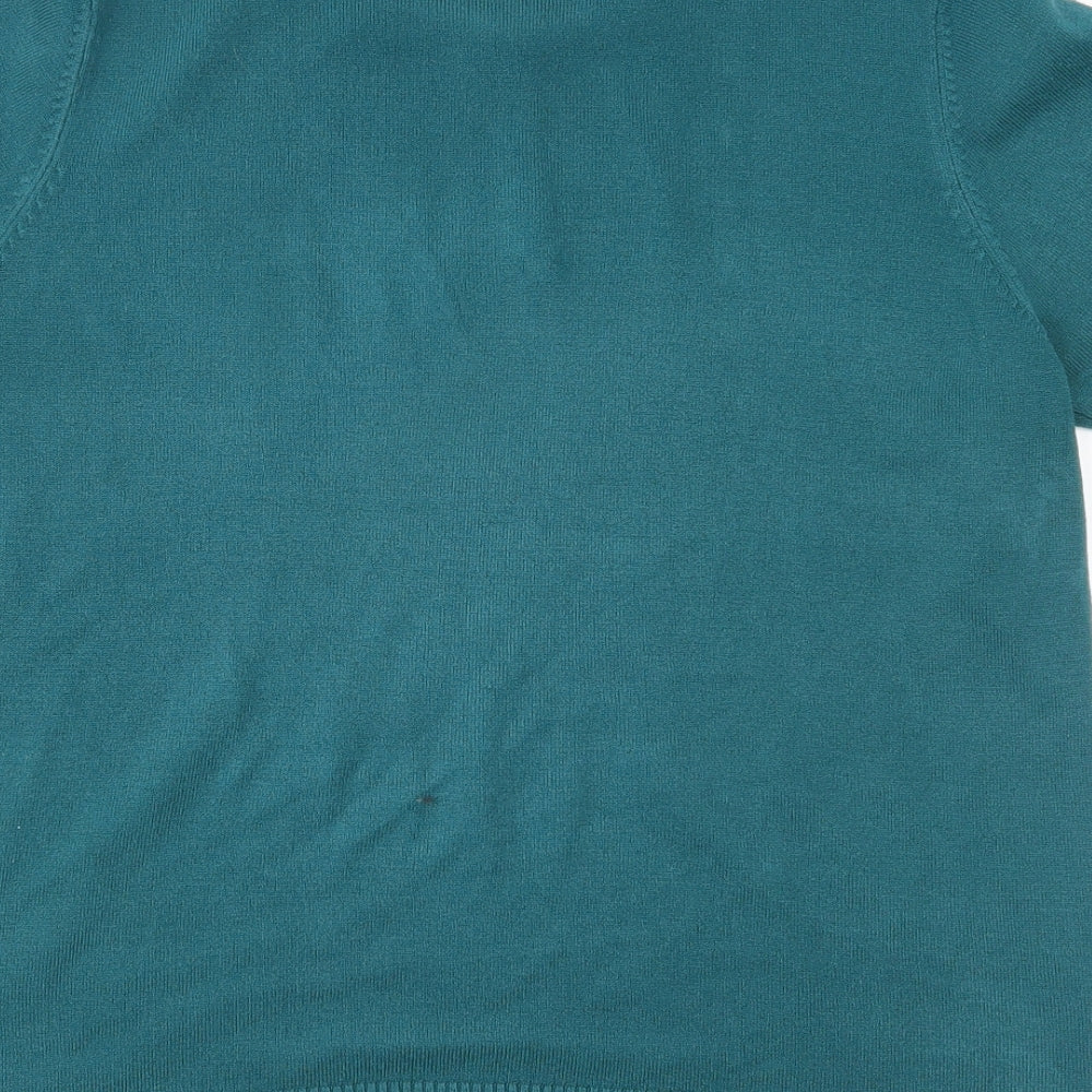 pure & natural Womens Green   Basic Blouse Size 14