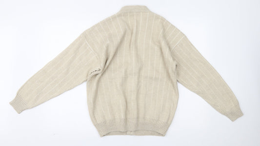 bannockburn Womens Ivory   Cardigan Jumper Size M