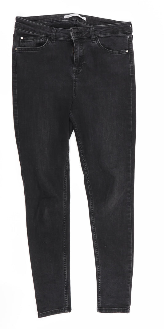 George Womens Black   Skinny Jeans Size 12 L27 in