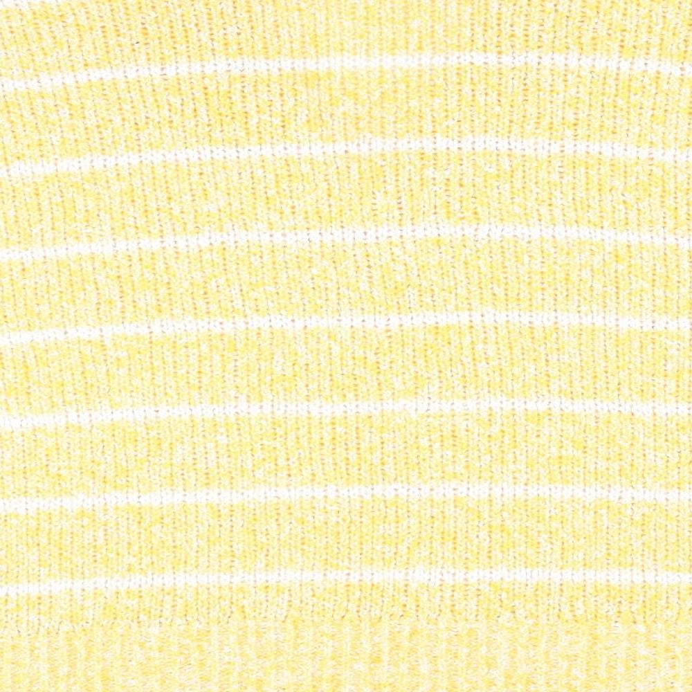 Marks and Spencer Womens Yellow Striped  Pullover Jumper Size L