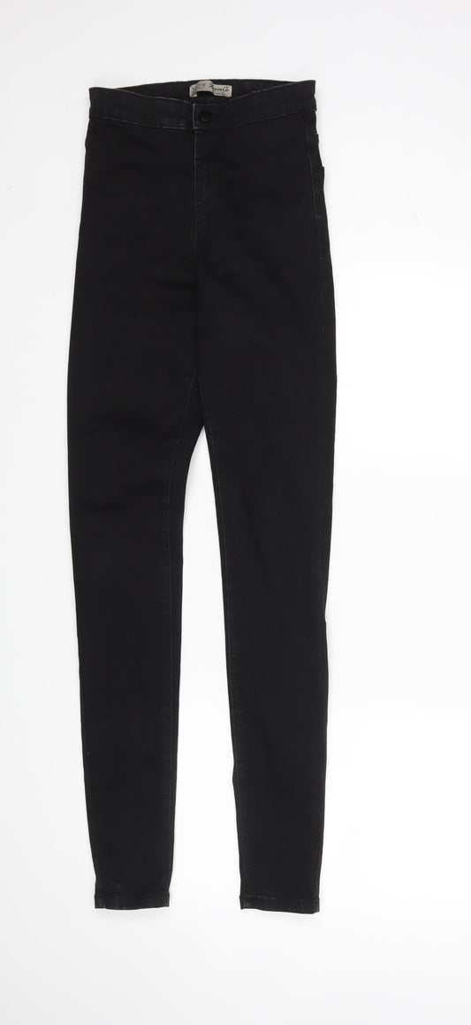 Denim Co Womens Black   Skinny Jeans Size 8 L32 in