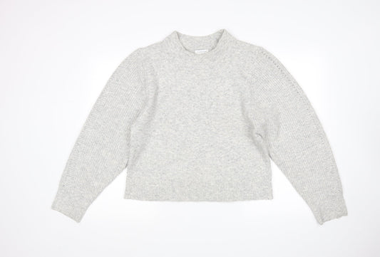 Topshp Womens Grey   Pullover Jumper Size L