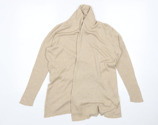 Cortefiel Womens Brown   Cardigan Jumper Size L