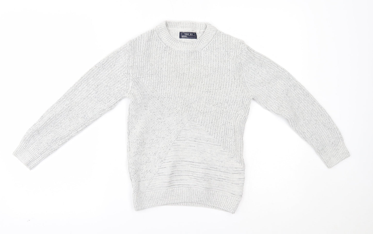 NEXT Girls Grey   Pullover Jumper Size 8 Years