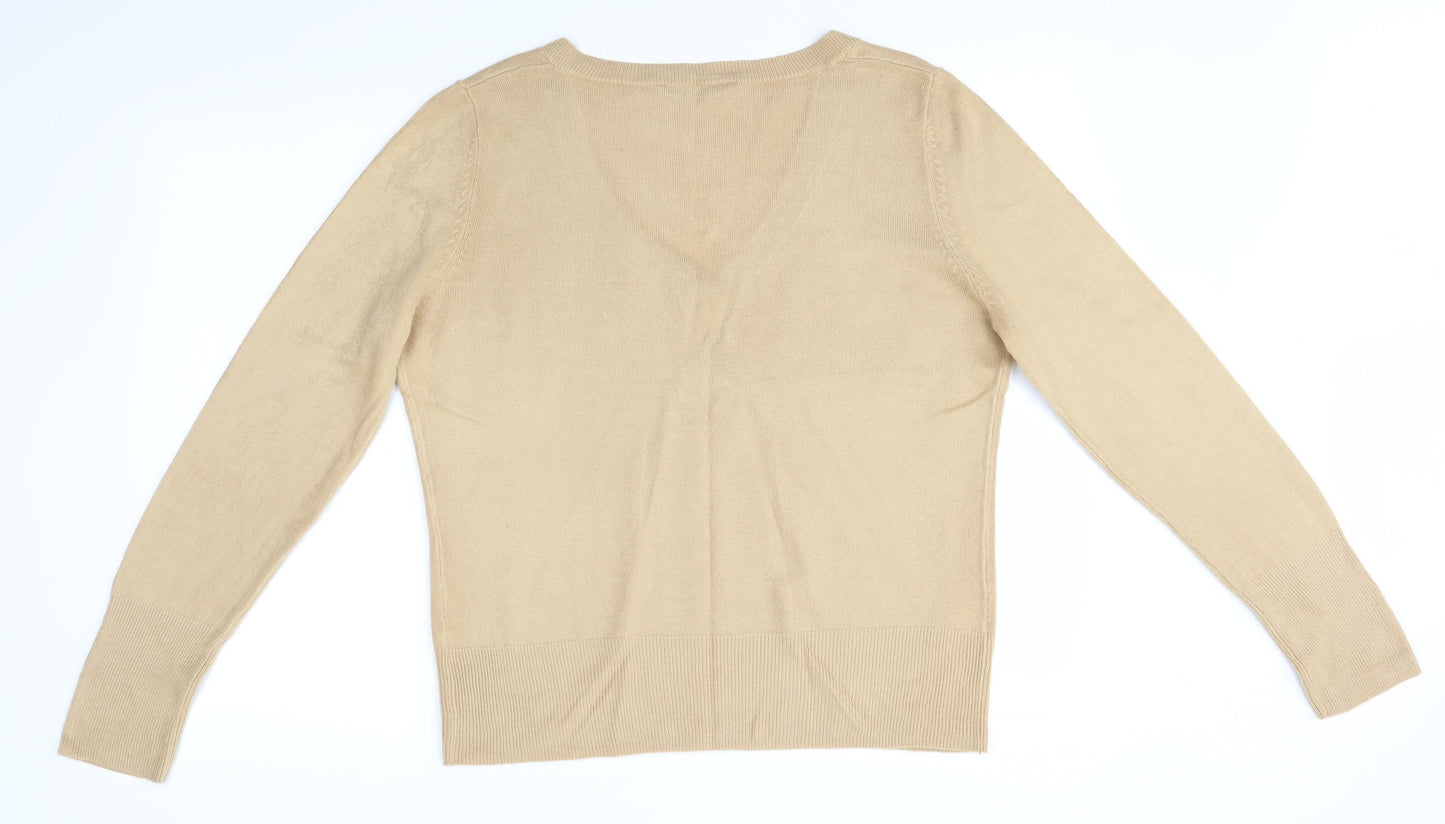 Dorothy Perkins Womens Brown   Pullover Jumper Size 18