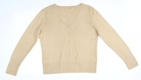 Dorothy Perkins Womens Brown   Pullover Jumper Size 18