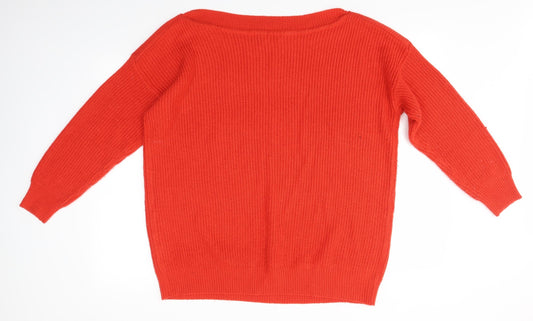 Simply Be Womens Red   Pullover Jumper Size 18