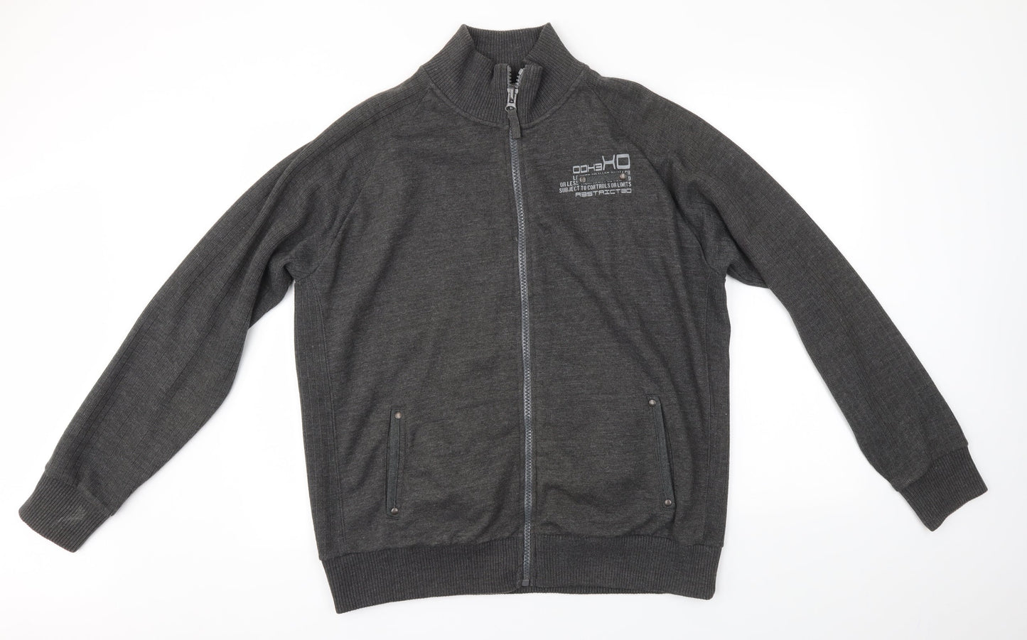 Denim Seventy3 Mens Grey   Full Zip Jumper Size XL