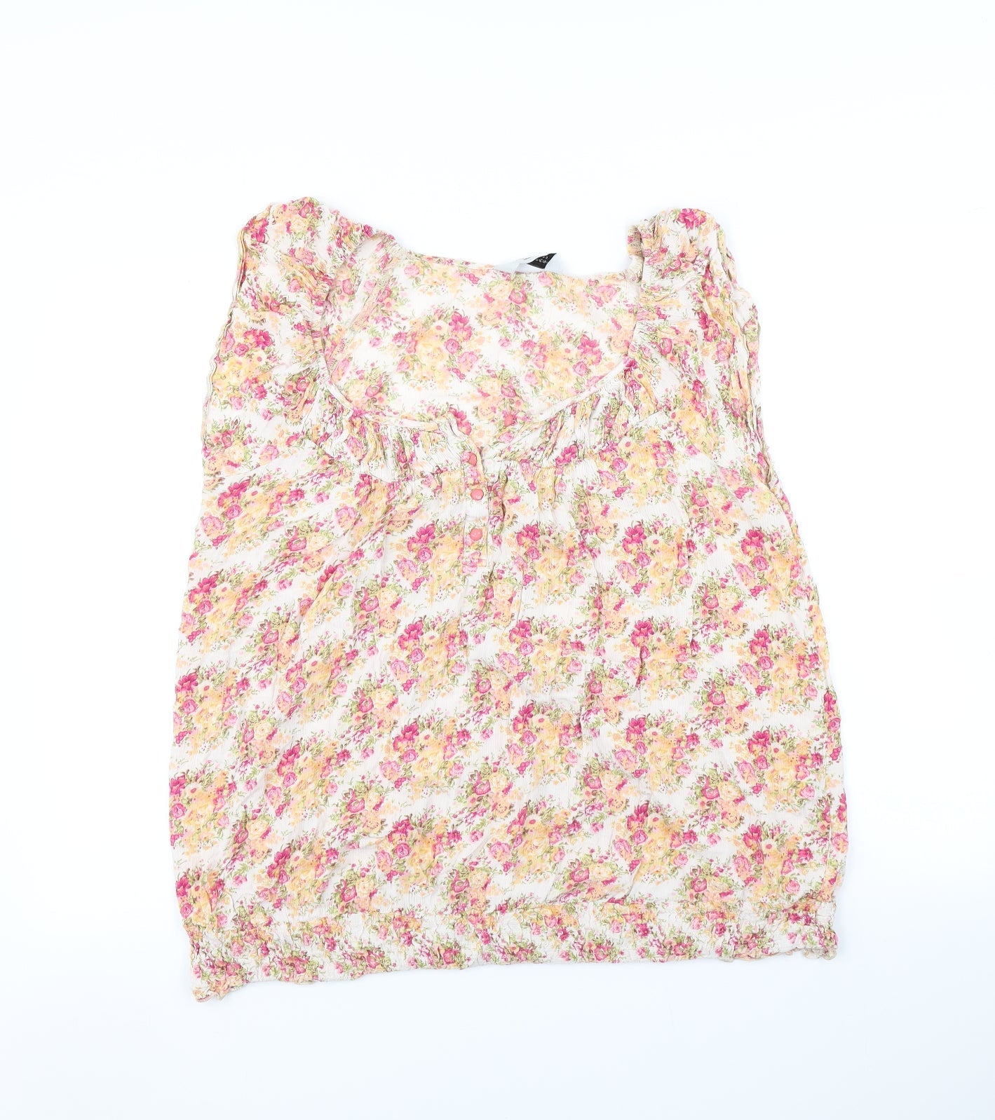 Dorothy Perkins Womens Multicoloured Floral  Basic Blouse Size 20