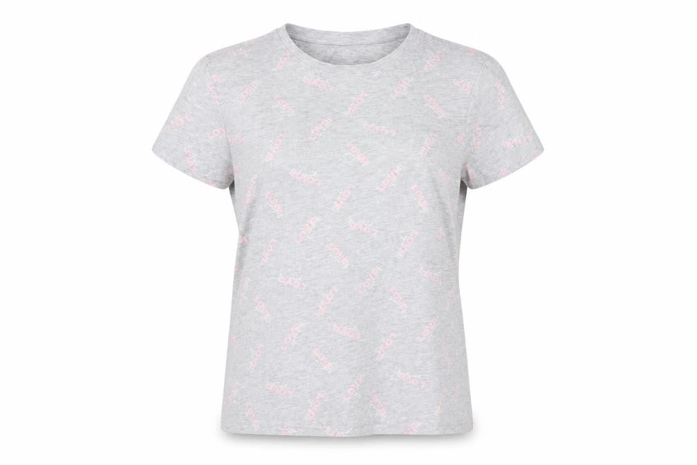 Primark Womens Grey    Pyjama Top Size M