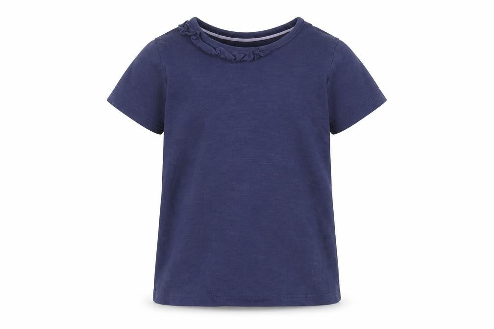Marks and Spencer Girls Blue   Basic T-Shirt Size 3-4 Years