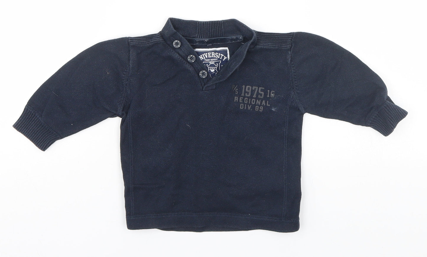 NEXT Baby Blue    Polo Size 9-12 Months