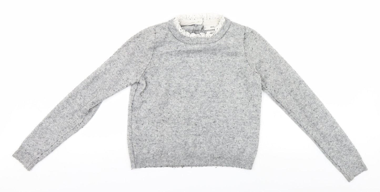 MNG Womens Grey   Pullover Jumper Size XS