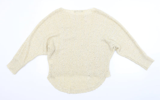 Select Womens Beige   Pullover Jumper Size 10