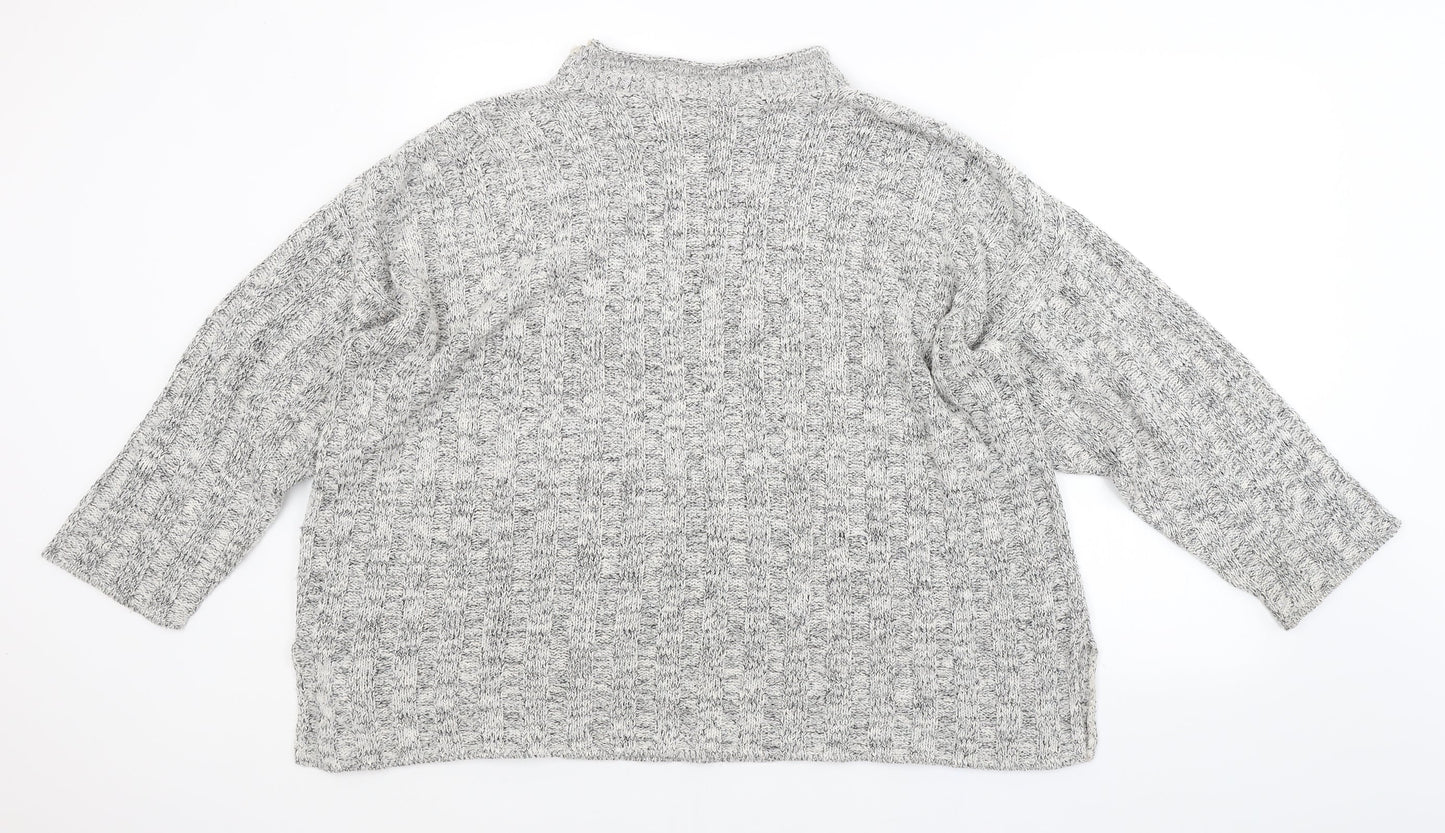 MACKAYS Womens Grey   Pullover Jumper Size 18