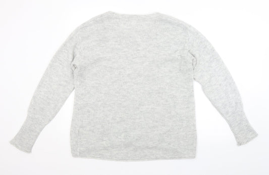 H&M Mens Grey   Pullover Jumper Size L