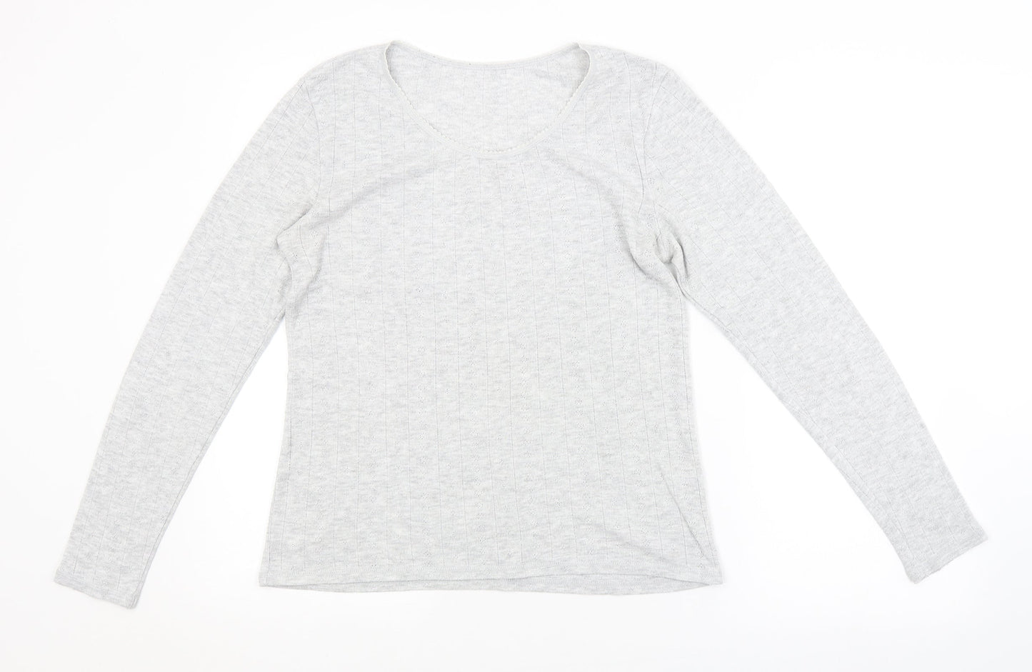 M&S Womens Grey   Pullover Jumper Size 16