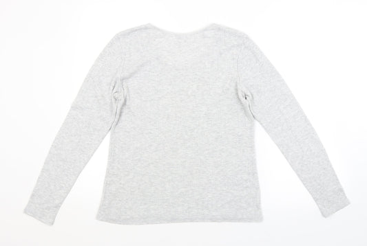 M&S Womens Grey   Pullover Jumper Size 16
