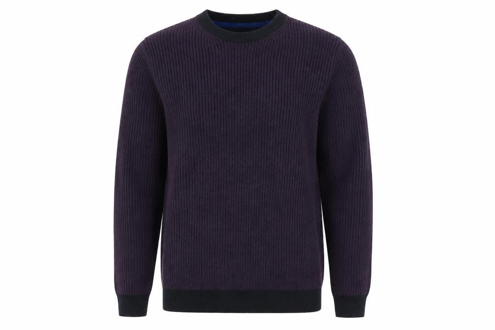 M&S Mens Purple   Pullover Jumper Size S