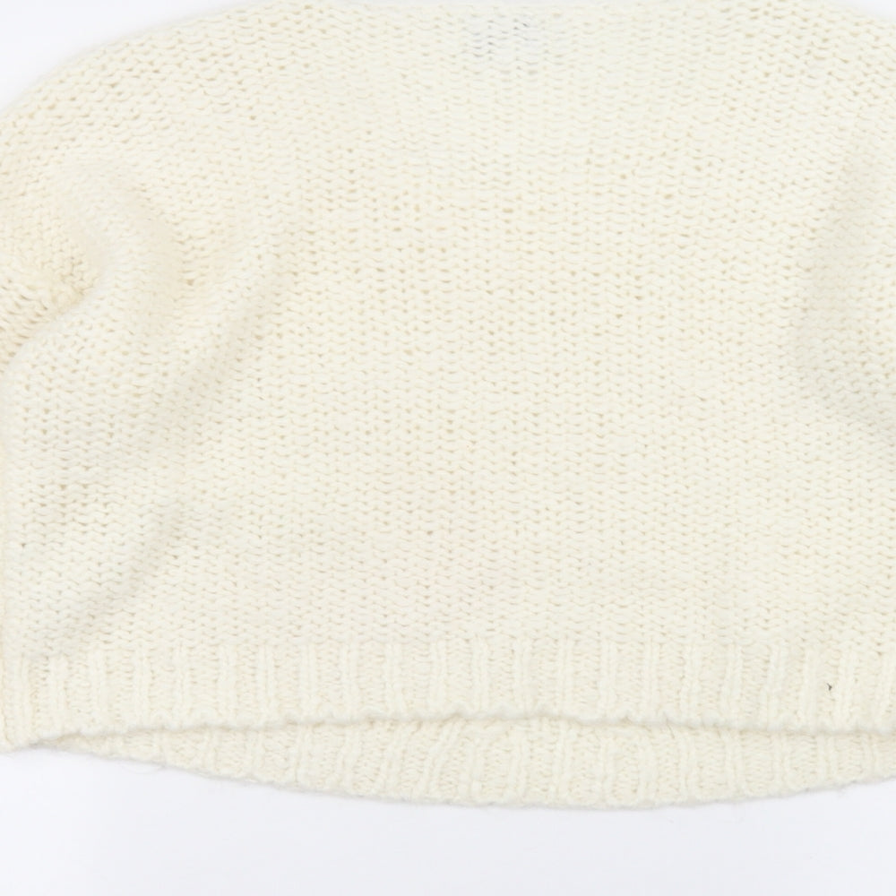NEXT Womens White   Pullover Jumper Size M