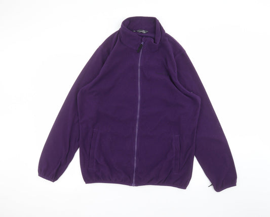 Freedom Trial Womens Purple   Full Zip Jumper Size 16