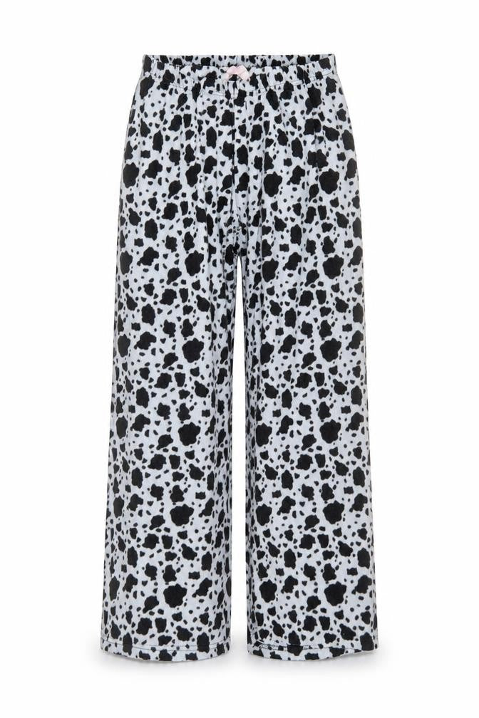 Secret Womens Blue Animal Print  Trousers  Size S L24 in