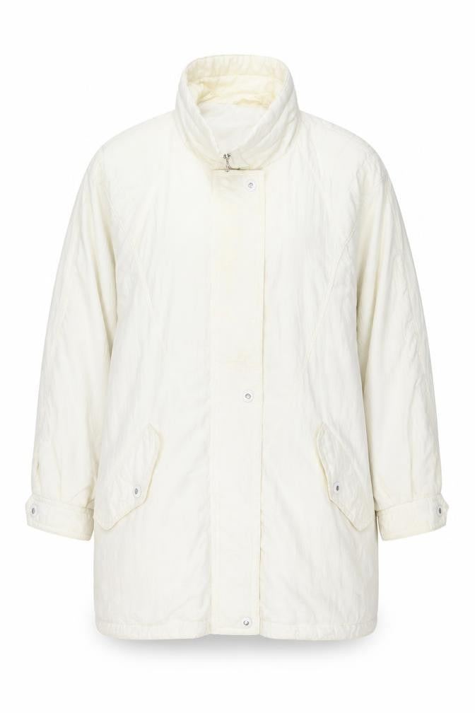 St Michael Womens White Pea Coat Coat Size 14