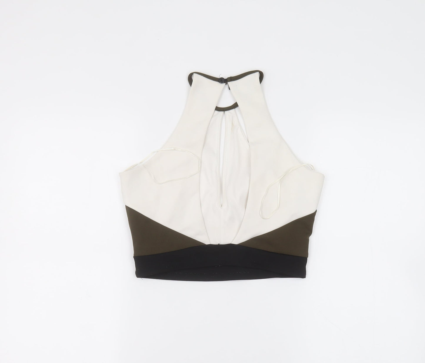 Boohoo Womens White   Basic Blouse Size 8