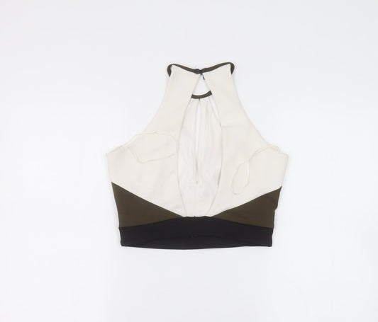 Boohoo Womens White   Basic Blouse Size 8