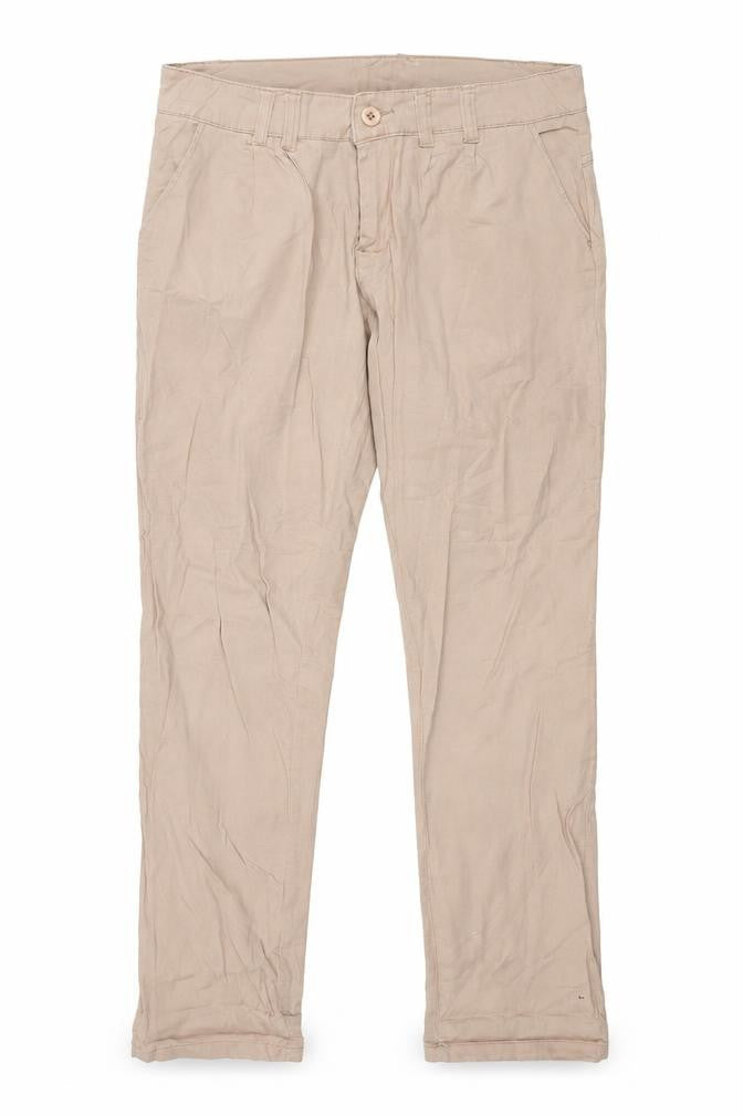 Rue Paris Womens Beige   Straight Jeans Size 8 L30 in