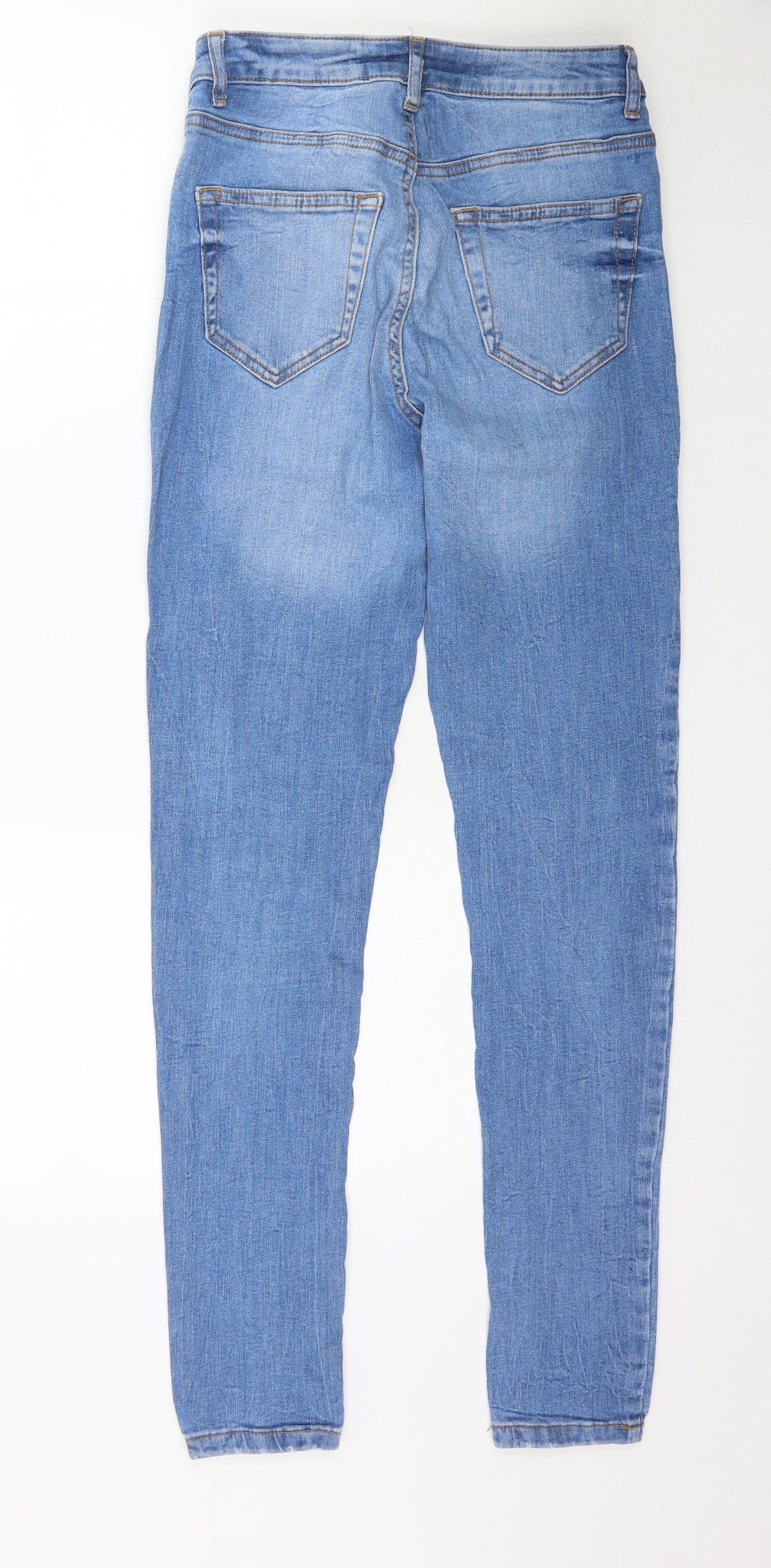 Denim Co Womens Blue  Denim Skinny Jeans Size 10 L31 in