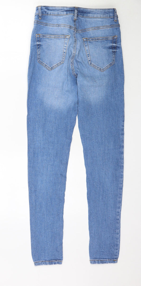 Denim Co Womens Blue  Denim Skinny Jeans Size 10 L31 in
