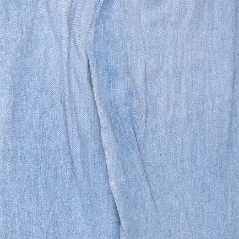 Denim Co. Womens Blue  Denim Skinny Jeans Size 10 L31 in