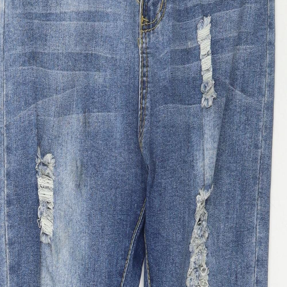 Denim Wise Womens Blue  Denim Skinny Jeans Size 12 L28 in