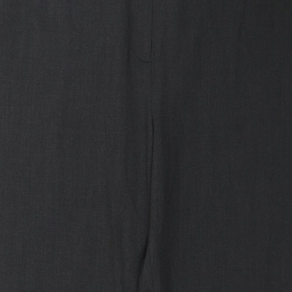 Marks and Spencer Womens Grey   Trousers  Size 18 L27 in