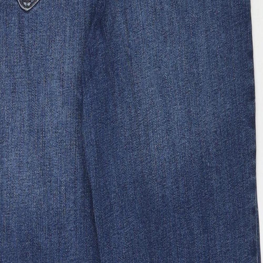 Papaya Womens Blue  Denim Skinny Jeans Size 10 L25 in