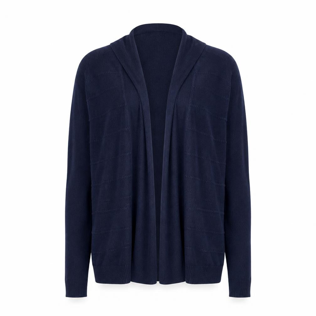 Maine Womens Blue  Knit Cardigan Jumper Size 14