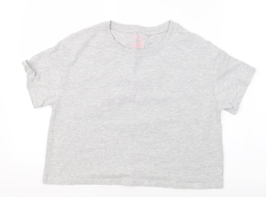 NEXT Girls Grey   Basic T-Shirt Size 16 Years